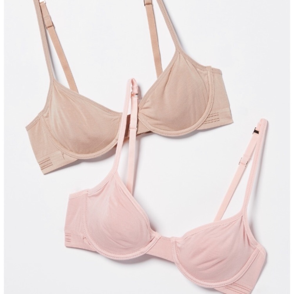 3-pack REAL UNDERWEAR Pure Comfort Underwire Bra 34C